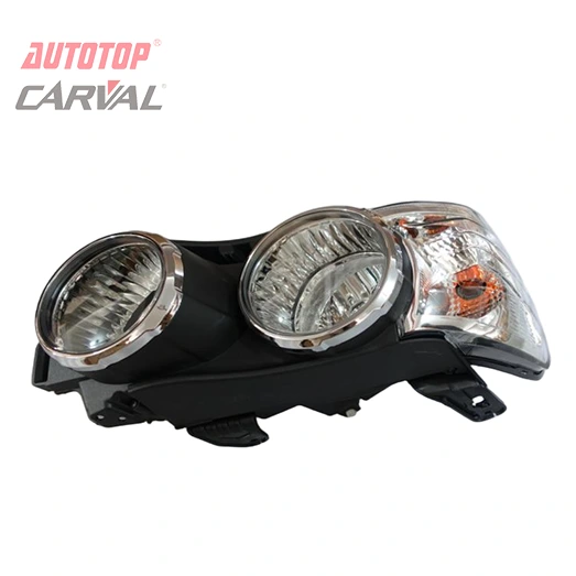 Headlamp Electric karo Chrome Ring kanggo CHEVROLET AVEO 2011